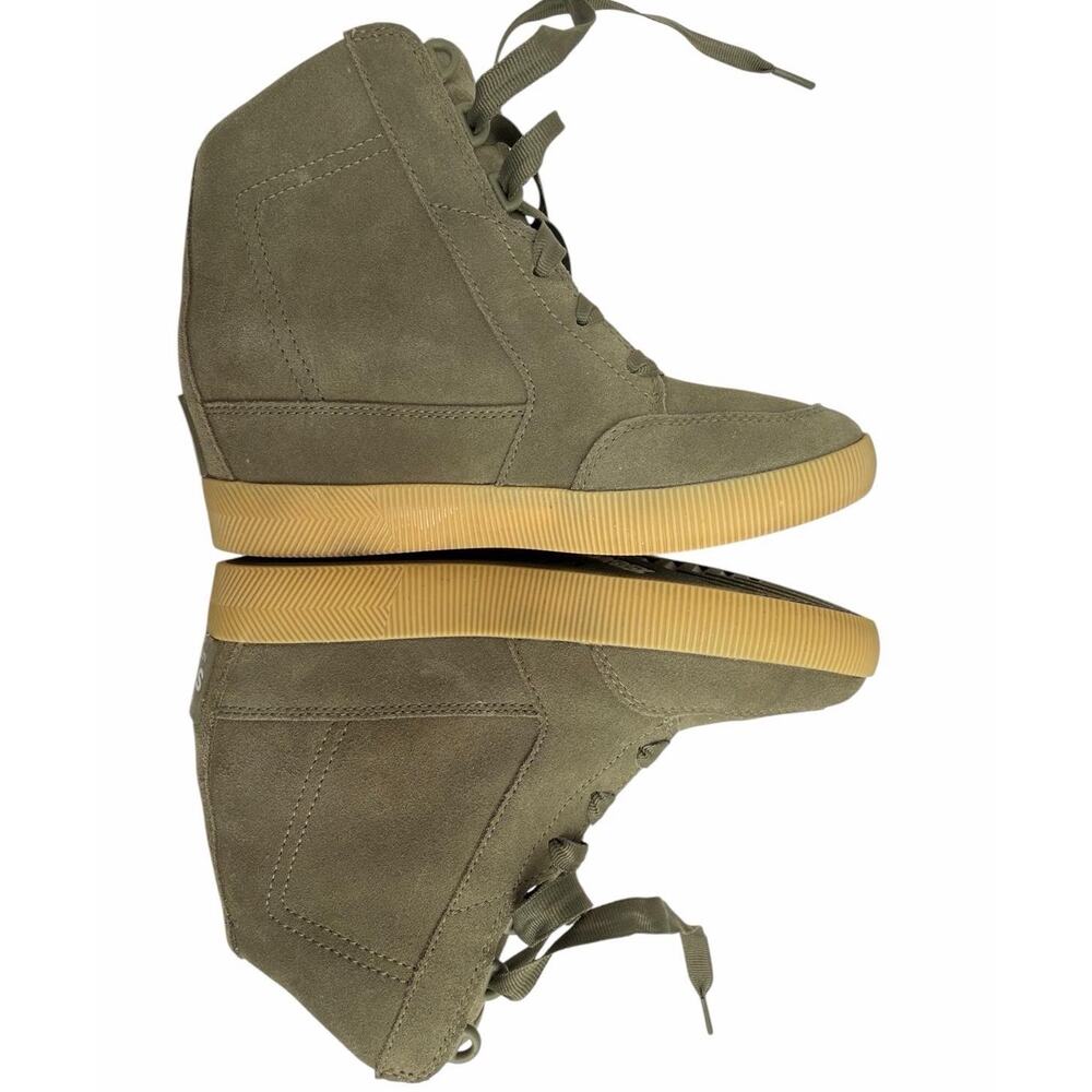 SOREL Out N About Wedge II Waterproof Boots Women’s US 7.5 Green NL4913 - Picture 10 of 12